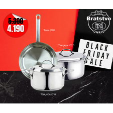 Сет тенџериња и тава